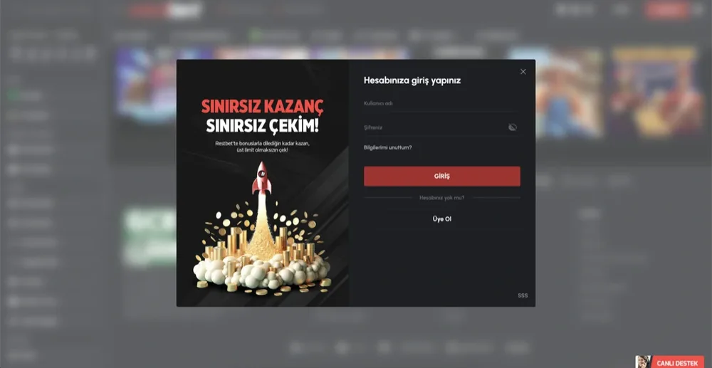 restbet giriş