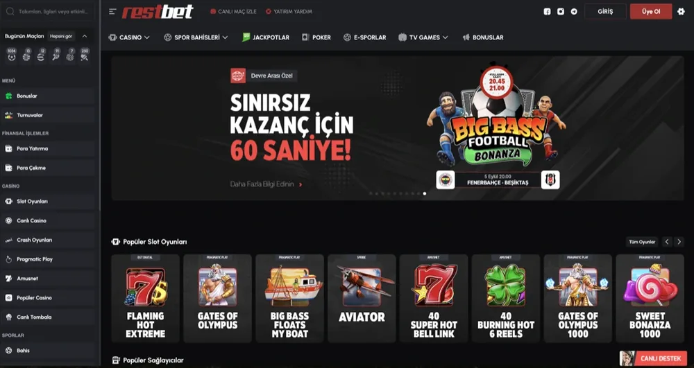 restbet güncel giriş
